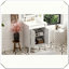 Grand meuble-lavabo moderne à 2 niveaux avec lavabo supérieur-2065008505