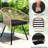 Lavette 4 - Person Patio Dining Set with Round Table , Cushions Included-1981539226