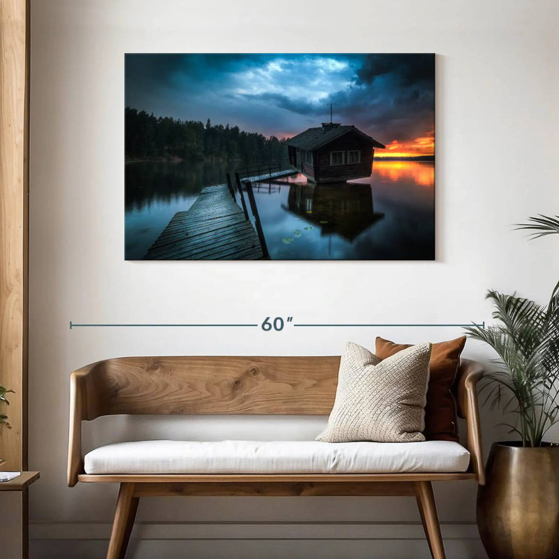 Lilie Drunken Sauna In Finland, 30'' H x 45'' W