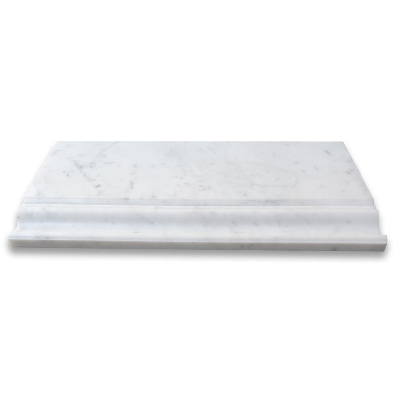 6" x 12" Beveled Marble Wall & Floor Tile