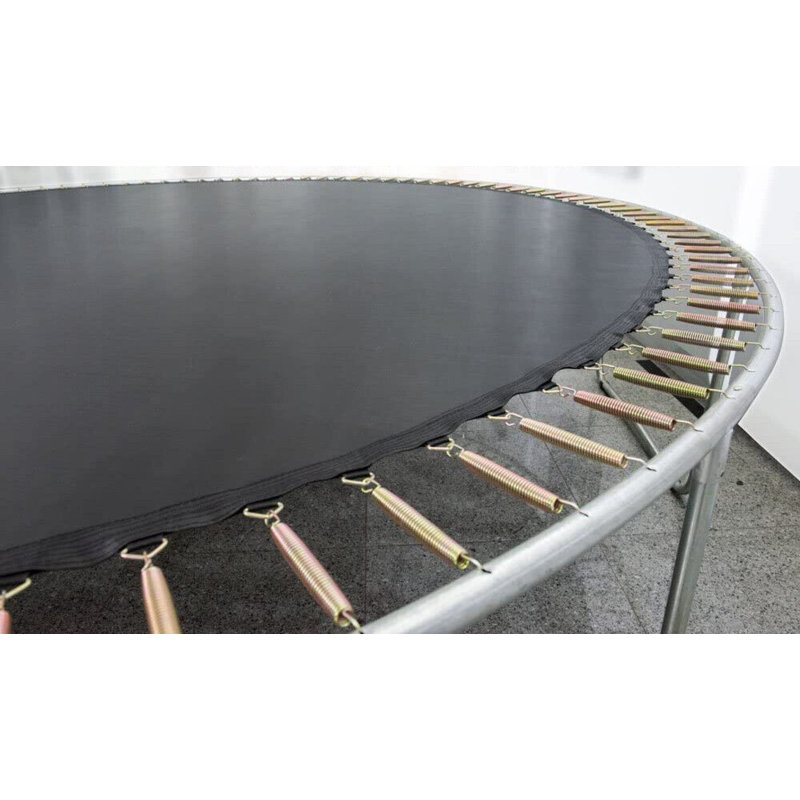Winnie Freeport Park 8ft Round Backyard Trampoline with Safety Enclosure