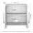 Chabot 28" Wide Rectangular Accent Cabinet in White-173270094