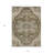 3' X 5' Brown Beige And Taupe Oriental Washable Indoor Outdoor Area Rug