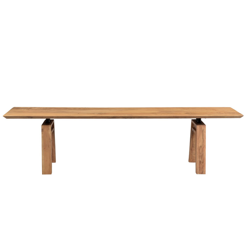 Banc en bois massif Waxman