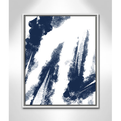 Ferne "Navy Striking Seams 2" Print