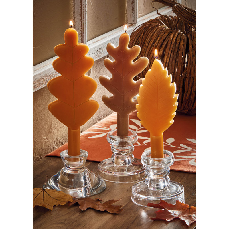  Fall Leaf Taper S/3