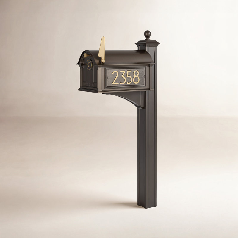 Balmoral Mailbox, Bronze, Yes