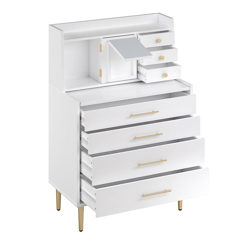 Coiffeuse Palwinder, Blanc