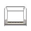 Velvet House Bed Wood Bed-1823676465