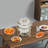 14.2Qt Gold Stainless Steel Round Chafing Dish with Lid-1901466907