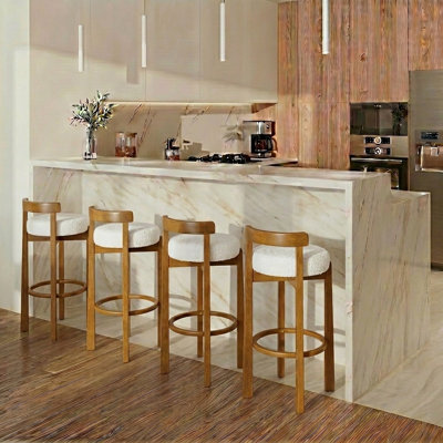 Ensemble de 4 tabourets de bar Snowdrift