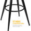 Tabouret pivotant à hauteur réglable Miliani-1323825860