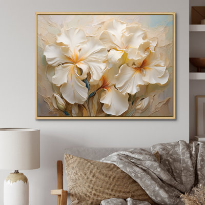 " Golden Serenade Of Irises I "