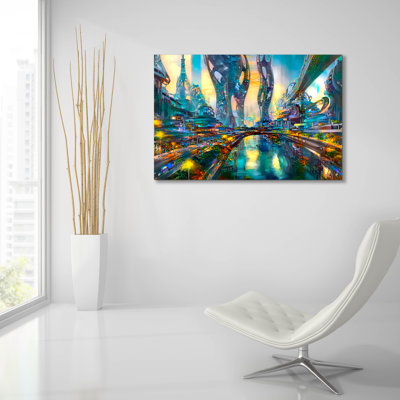 Epic Art 'From The Window'  by Pedro Gavidia Acrylic Glass Wall Art, 36" x 24"