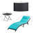 Outdoor Wicker Chaise Lounge , Cushion Included-2058257391