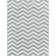 Tapis en jute/en sisal ardoise/ivoire chevron Greer