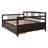 Full Size Daybed Wood Bed With Two Drawers,Espresso-318481094-318481093