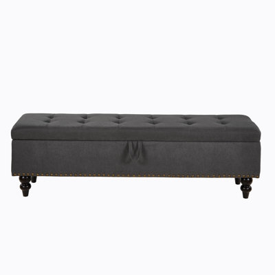 Dhanveer Upholstered Storage Bench