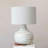 Azaruddin Bamboo Table Lamps with Linen Shade