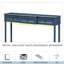 Console console avec tiroirs pour le vestibule, tiroirs saillants et longue tablette, solution de rangement élégante et fonctionnelle-436820127