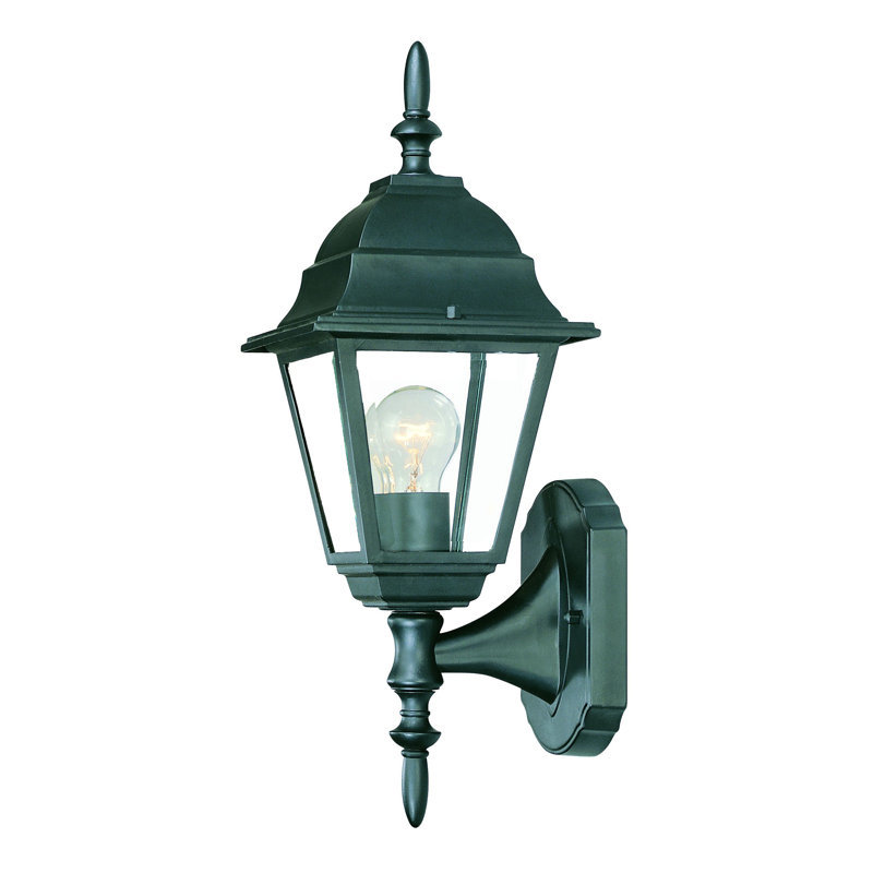 Swing Arm Outdoor Wall Light, Matte Black