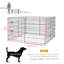 Barrière pour animaux Tucker Murphy Pet ™ de 30 po de hauteur avec barrière pour chien et barrière d'intérieur pour escalier comprenant un ensemble d'extensions de 2,8 po, 5,5 po, barrière de sécurité montée sur pression, noir