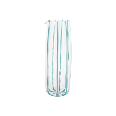 NUOVO STRIPE 24oz. Glass Pitcher