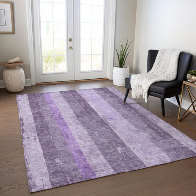 Tapis lavable intérieur / extérieur Caelyn