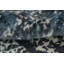 Tapis moderne bleu abstrait 2 x 4 pour un salon contemporain
