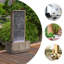 Outdoor Metal Waterfall Fountain with Lights