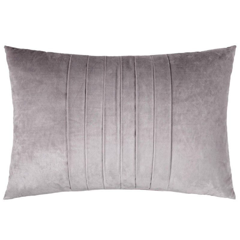 CHIASO Rectangular Lumbar Cushion, Mauve