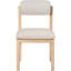 Chaise rembourrée en tissu texturé Frakes-2046438121-2046438120