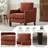 Armchair With Solid Wood Legs-2093696165