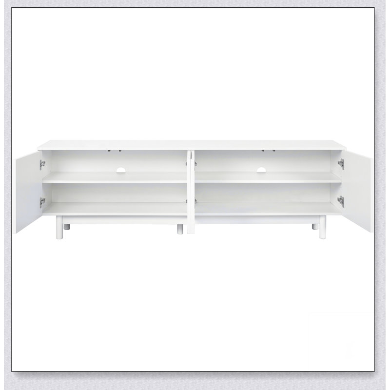 Meuble télé Graceful, Blanc