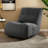 Artificial Leather 360° Rotation Function Recliner-1370792114