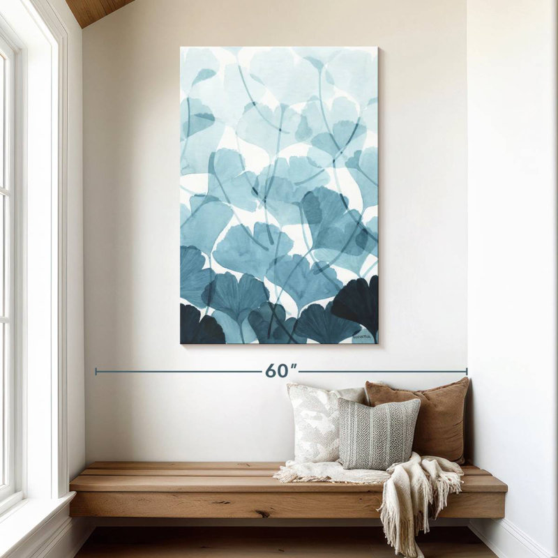 Harnek Cool Rain Gingko, 48" H x 32" W