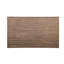 Ensemble de repas de 5 pièces pour se détendre - Table rectangulaire en bois avec 4 chaises, assises en tissu gris-blanc et brun, style décontracté.