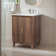 Basin Cabinet Walnut  Without Basin