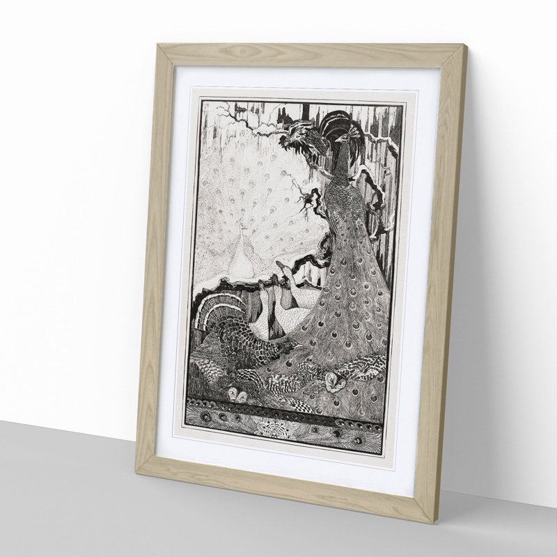 New Year by Theo Van Hoytema - Picture Frame Painting, Oak Framed, 65cm H x 48cm W x 2cm D