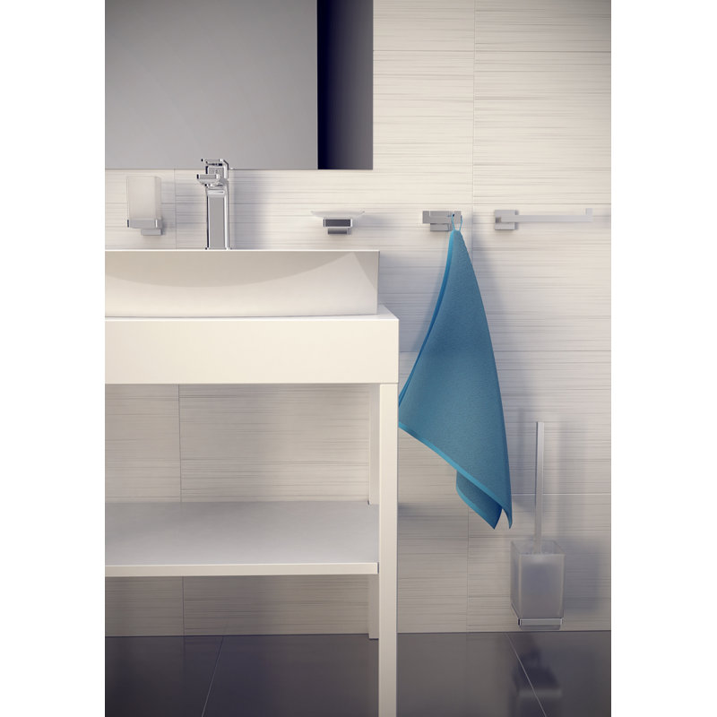 Poynter Wall-Mounted Toilet Brush and Holder