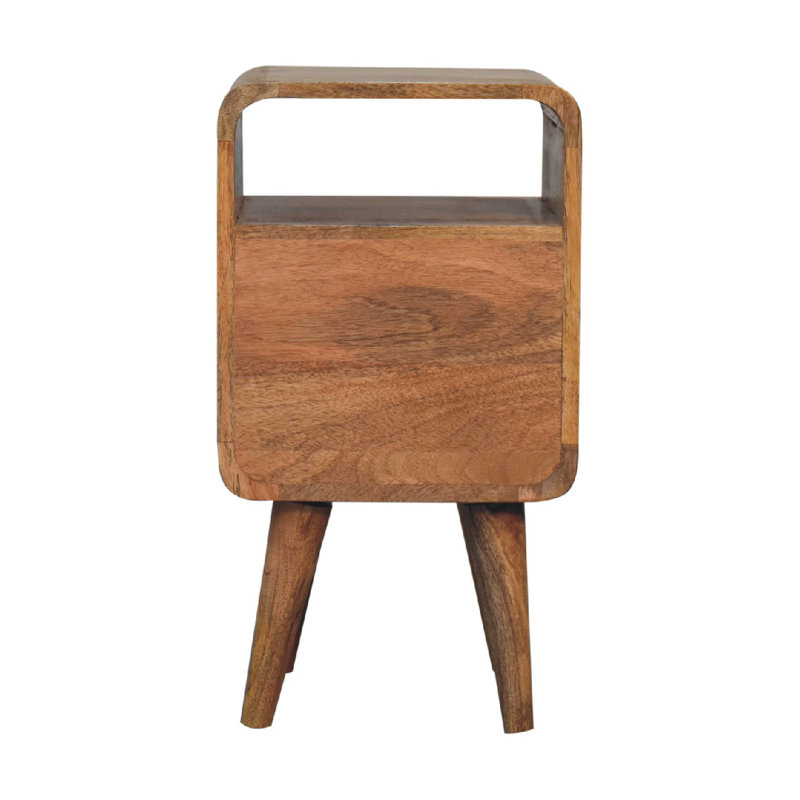 Dailonis 12'' W Solid Wood Nightstand