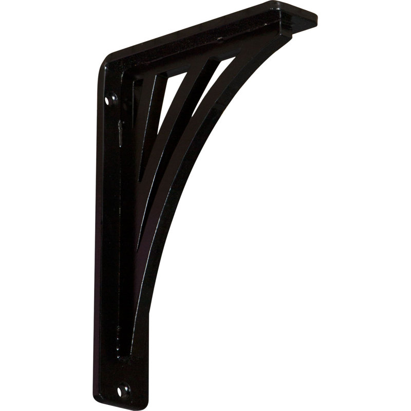 Support en fer forgé Nevio, 1,5 po x 8 po