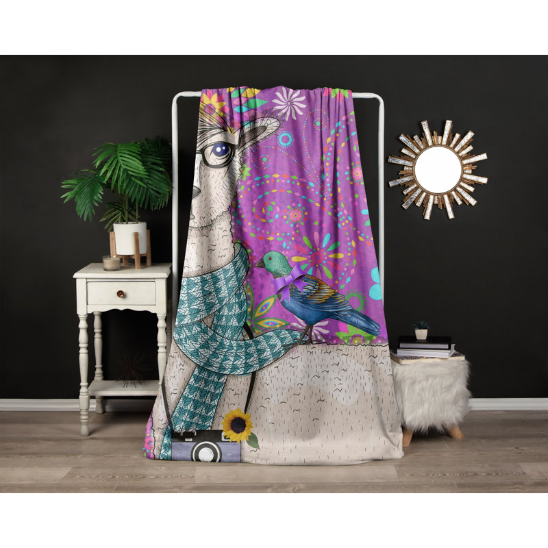 Throw Blanket, 50" W x 60" L