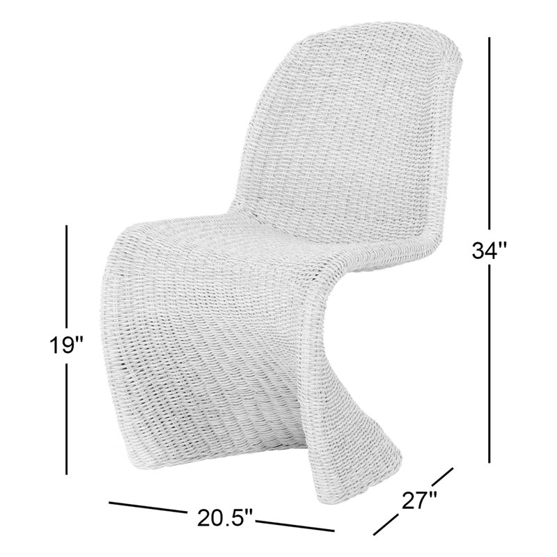 Portia Patio Chair, Tanned Weave