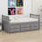 Daybed With Trundle And Drawers-1974442366