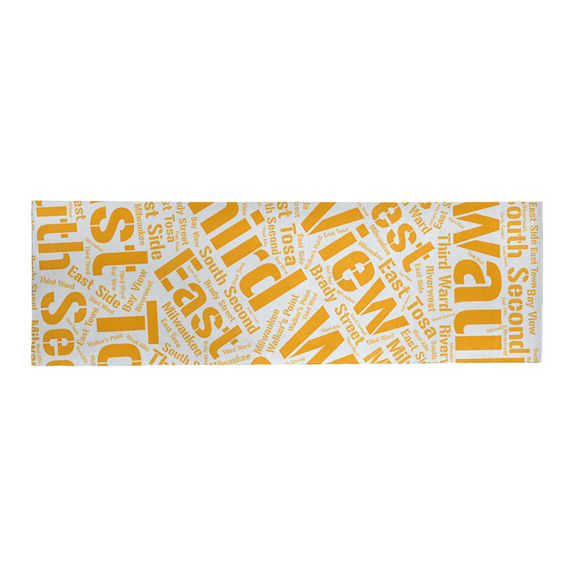 Chenille Indoor Rug, Runner 2.5' x 8'
