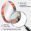 Collage corail rose et blanc - Miroir décoratif animaux sur métal-68770364