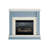 Carolina Blue Fireplace-1052598459