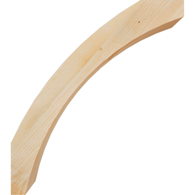 Genouillère Thorton, Sapin Douglas de 6 po (sciage brut), 32 po X P 36 po H