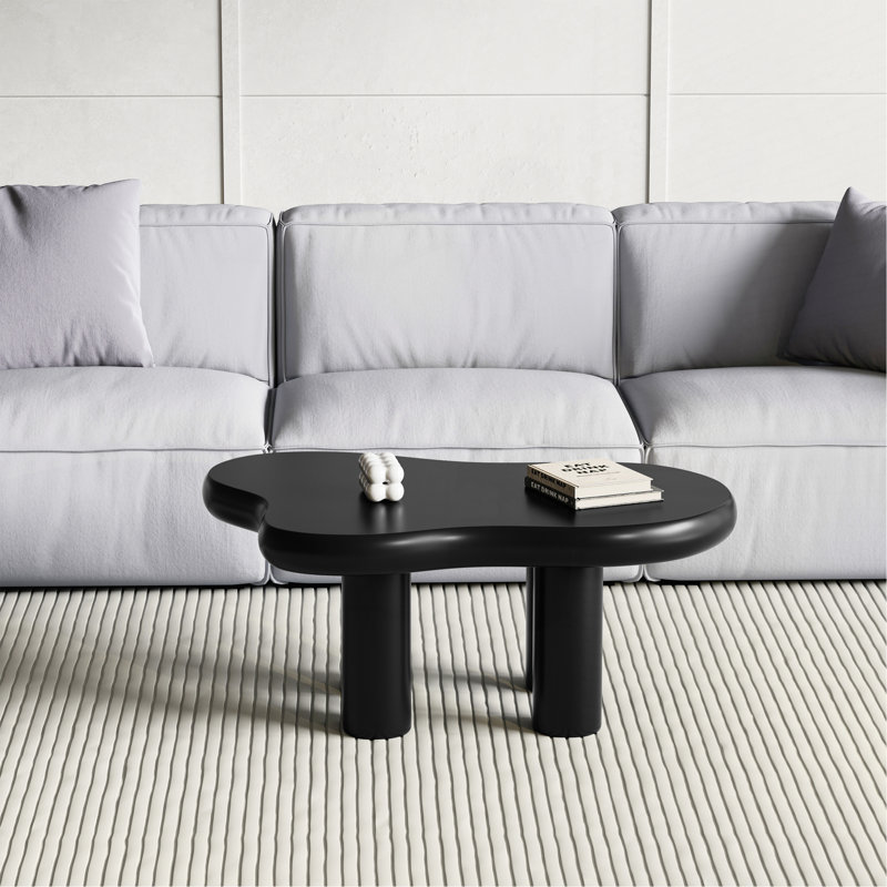 Table basse 39,4 "Cloud, Noir, noir, noir, noir